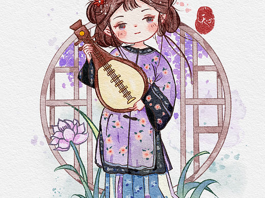 Q版古风