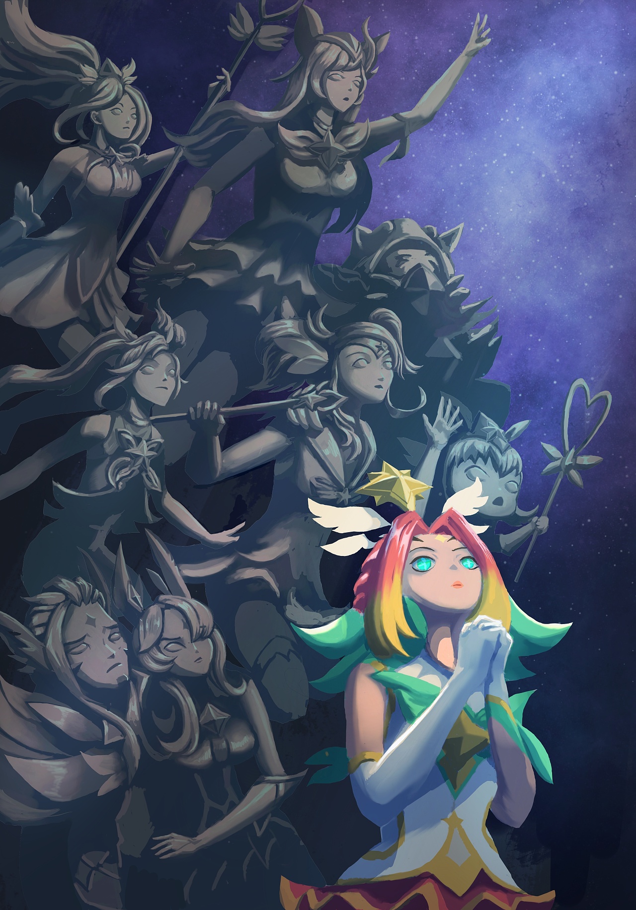 星之守护者2019|插画|创作习作|dasbilly - 原创作品 - 站酷 (zcool)