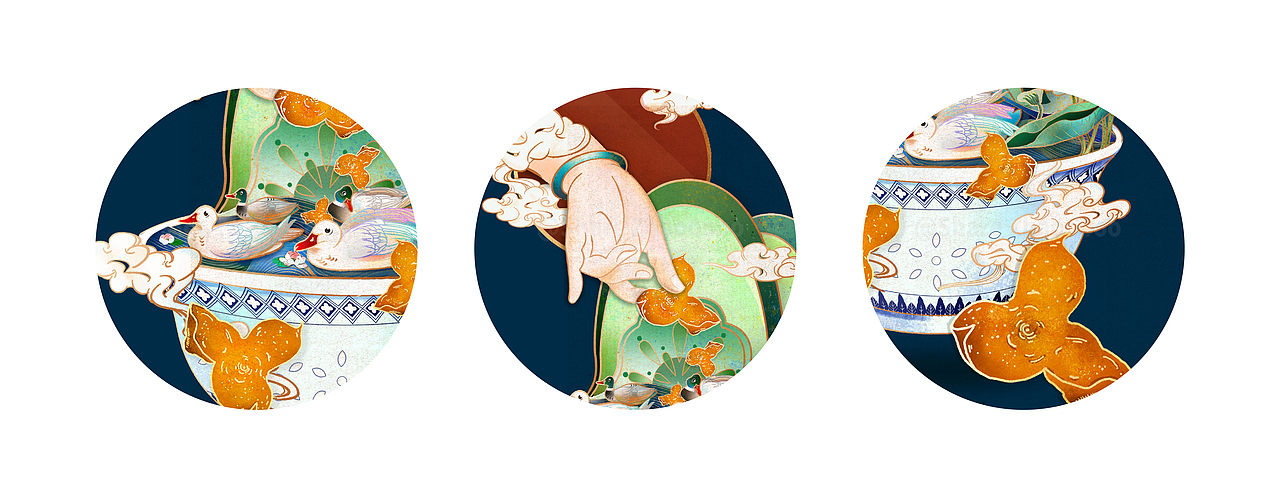 陈皮汤·系列插画