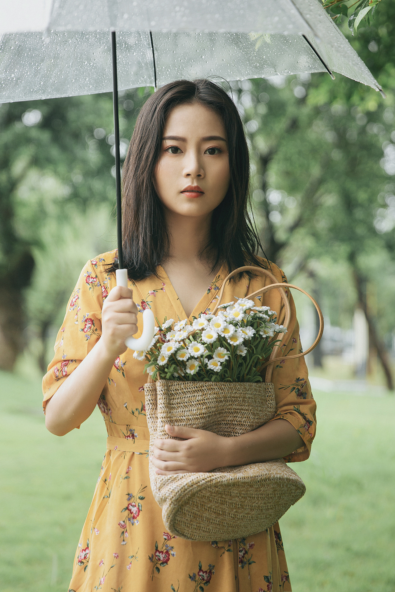 深圳个人写真摄影 室外 森系 日系 胶片感