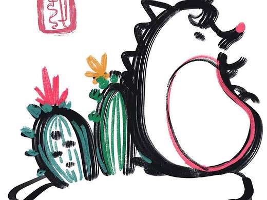 国风小插画