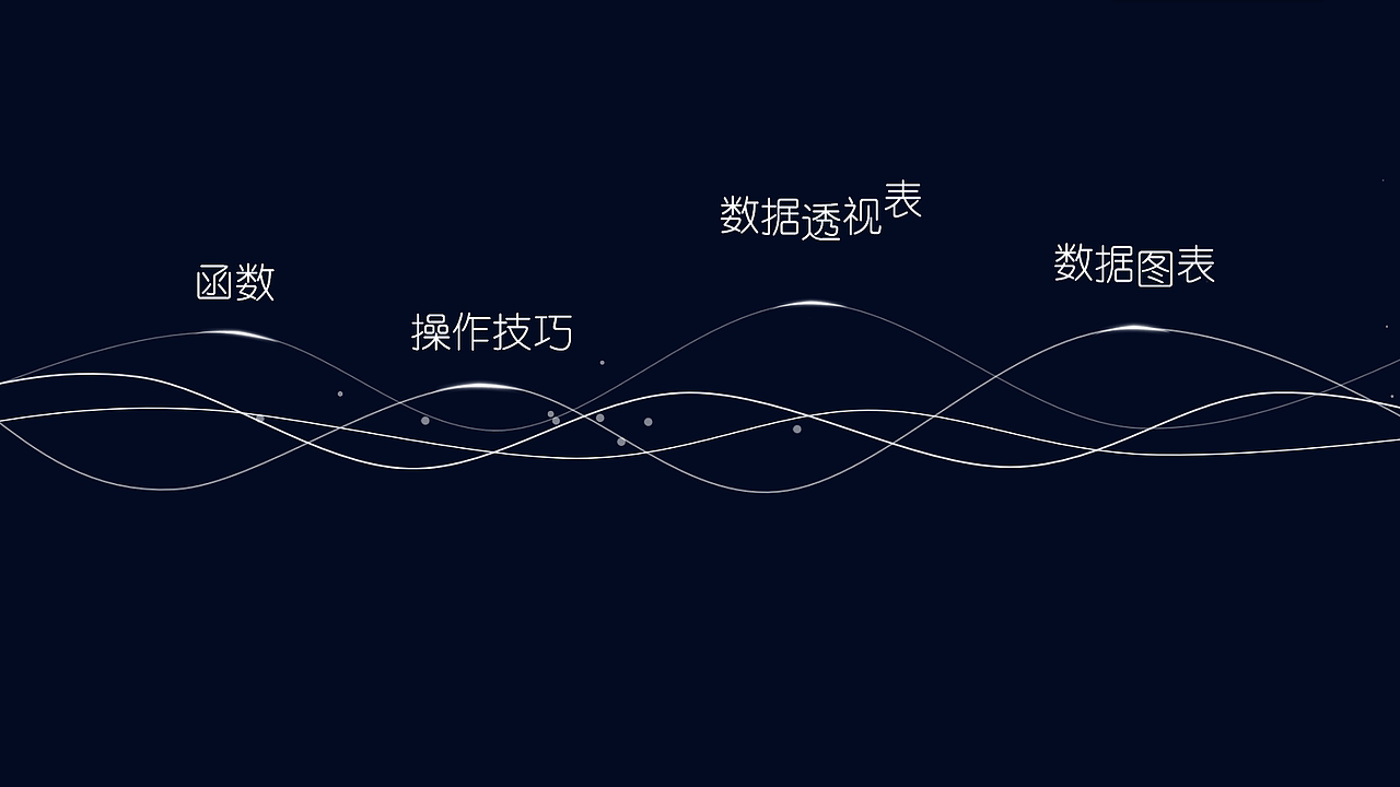 EXCEL专家天昕slogan短动画(PPT制作)@ACE