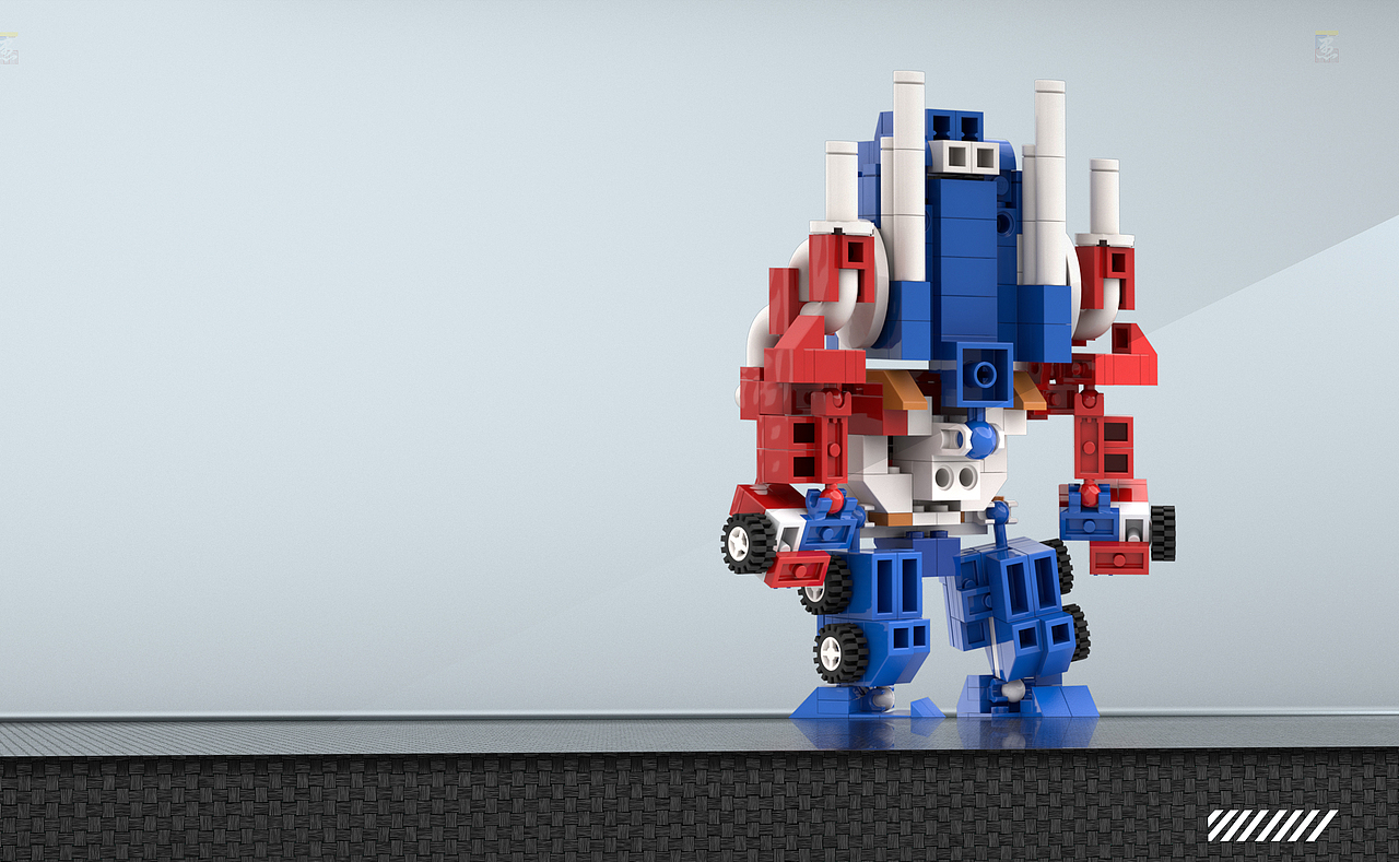 变形金刚擎天柱积木设计（图ZMjk1MTA0NDM2） - 玩具 - 站酷设计师KINYU61原创素材 - 站酷ZCOOL