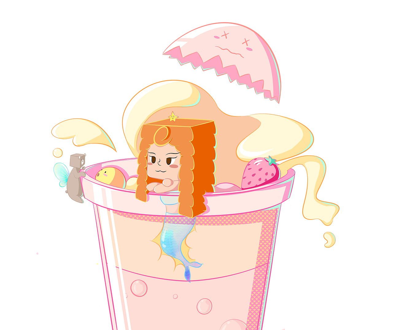 日常（图ZMTg3MTA5OTAw） - 商业插画 - 站酷设计师艾叶粄原创素材 - 站酷ZCOOL