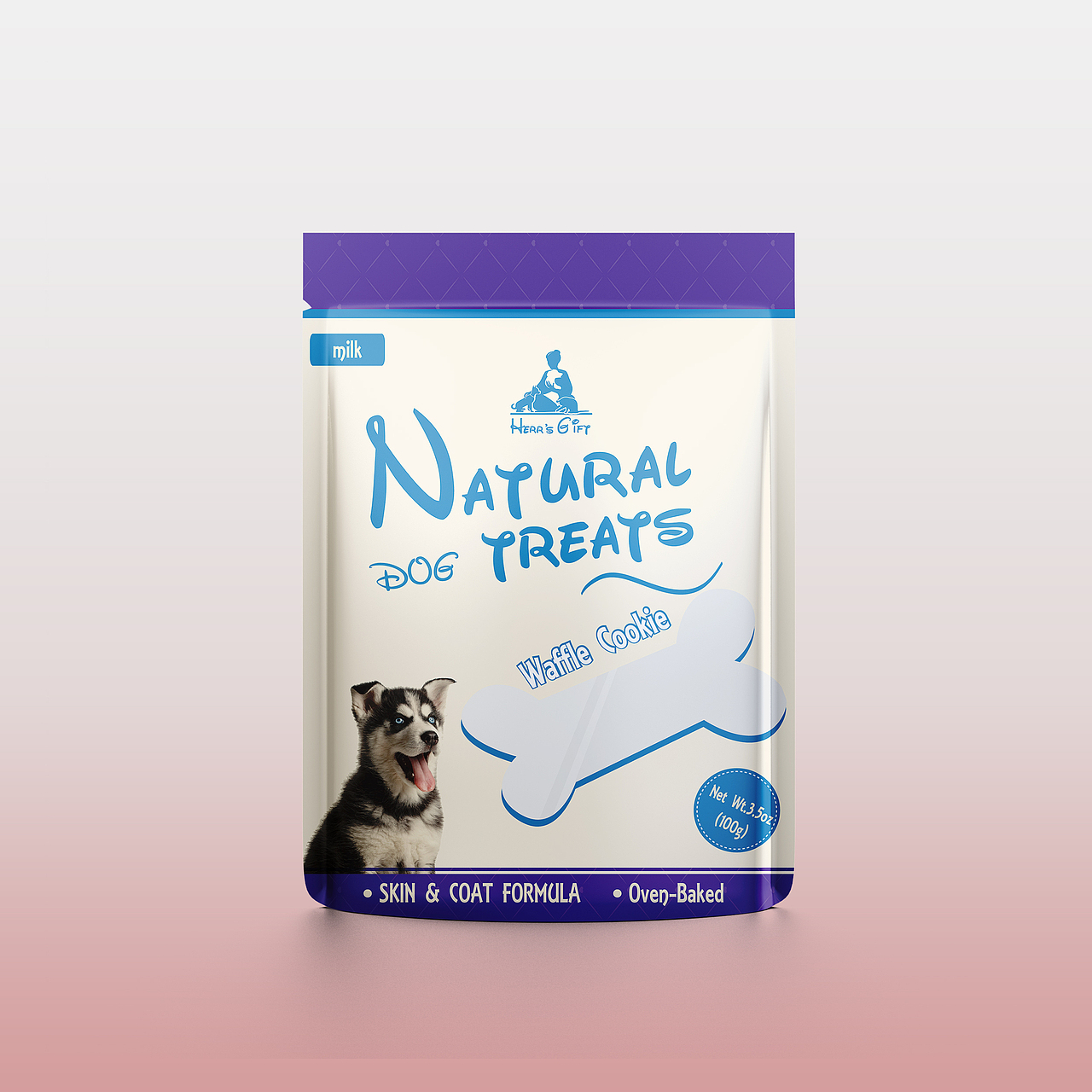 狗粮奶酪和华夫饼