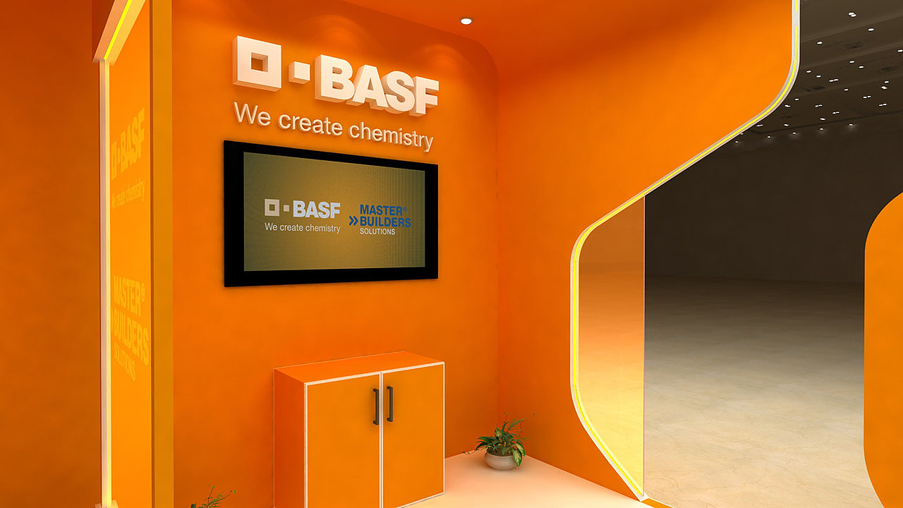 BASF展会设计3D效果图