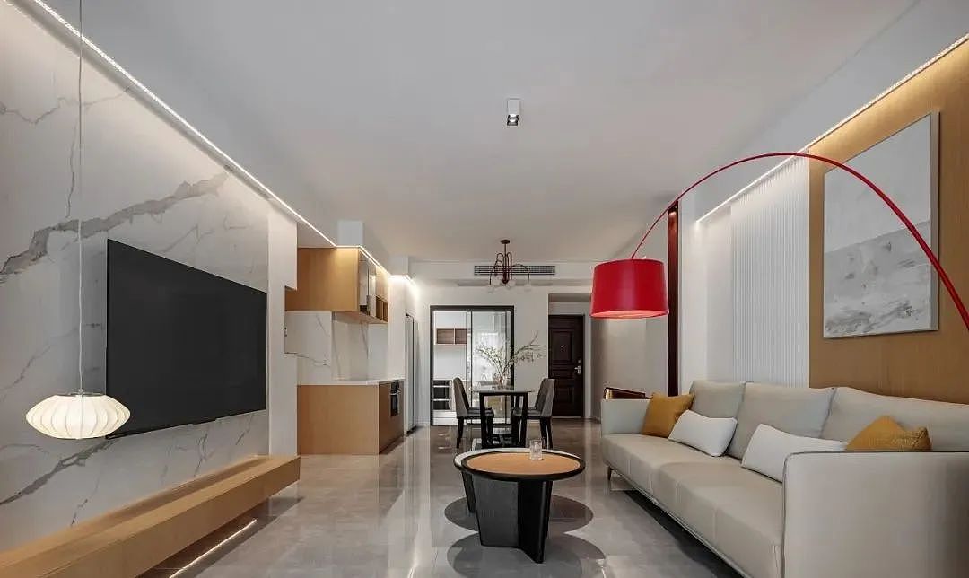 116㎡简约实用又时尚,有种淡妆浓抹总相宜的从容之美~