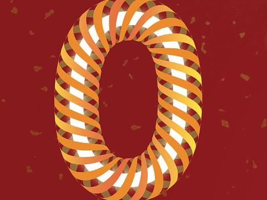 AI 3D旋绕字体效果