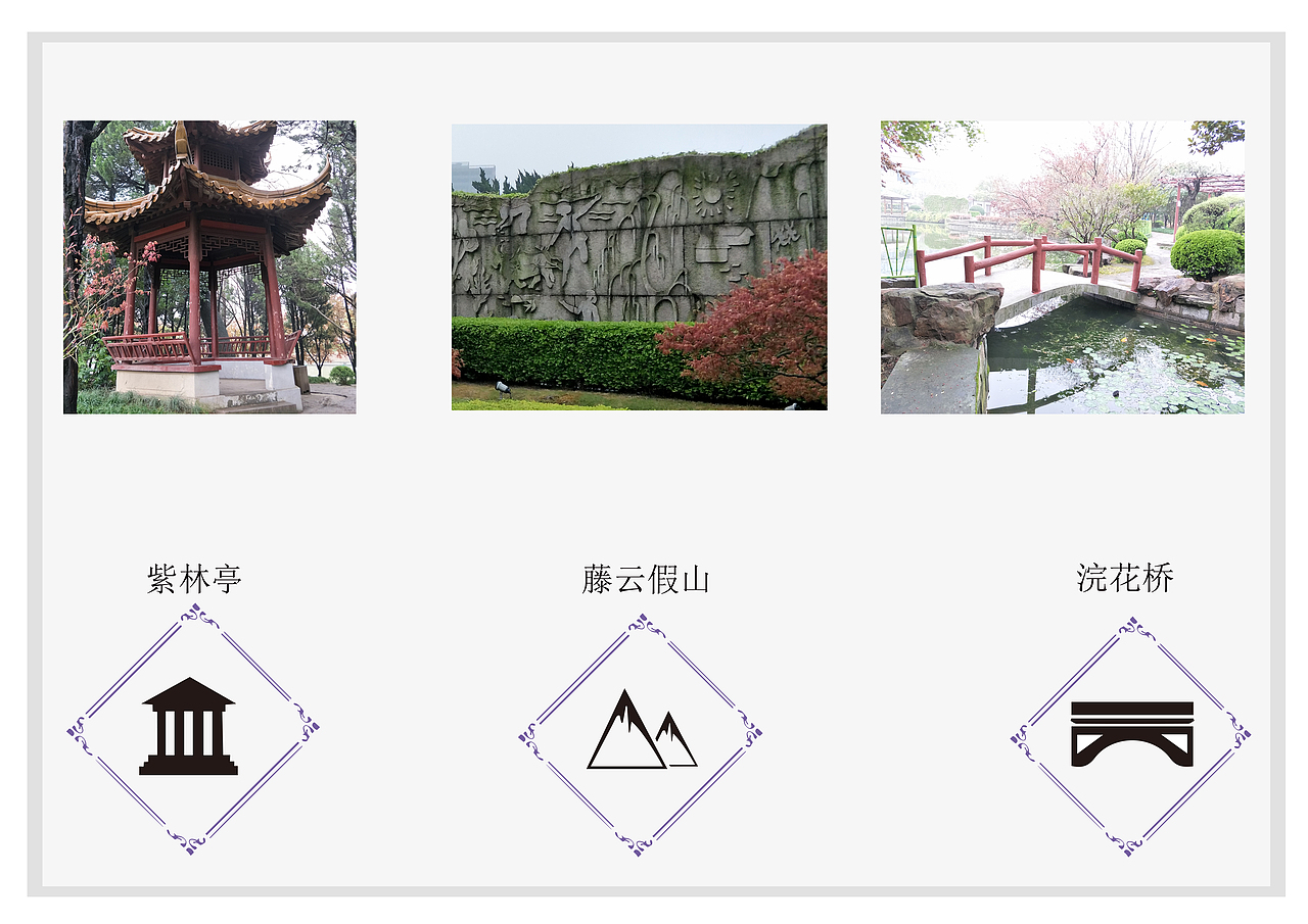 学生时代-紫藤公园导视系统设计（图ZOTAzNjY1MzY=） - 建筑/空间 - 站酷设计师MLHB原创素材 - 站酷ZCOOL