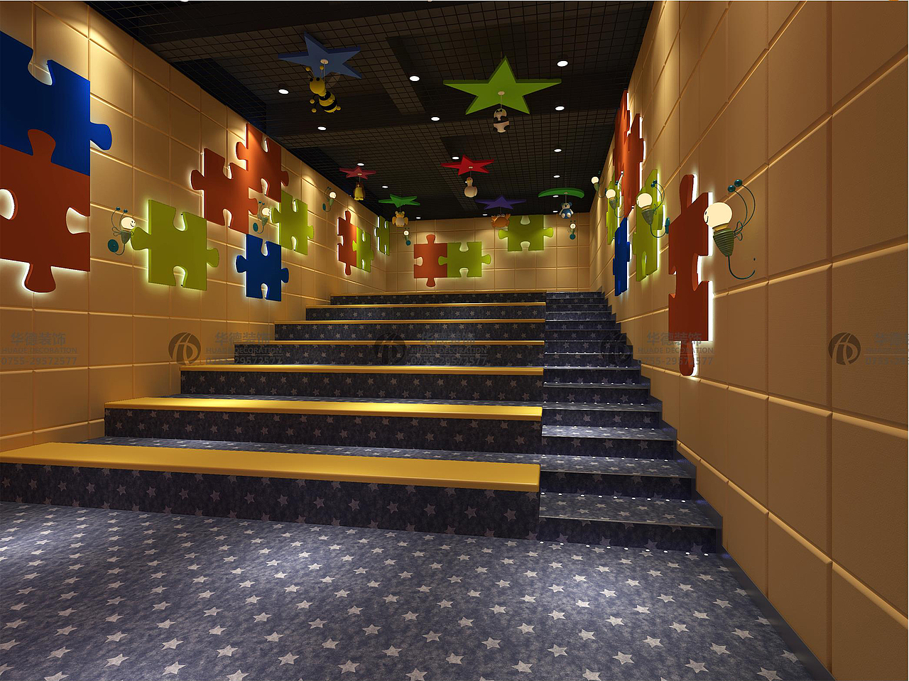 幼儿园装修公司哪家好_20年专注幼教早教空间装修设计（图ZMTIwMjQxMjM2） - 家装设计 - 站酷设计师华德幼儿园设计原创素材 - 站酷ZCOOL