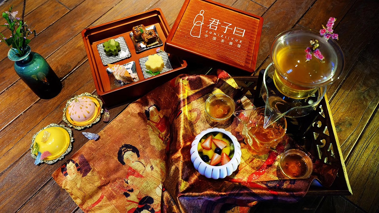君子曰·中式茶酒馆品牌设计(图ZMTQ2NDA1Nzgw) - 品牌 - 站酷设计师托马斯1989原创素材 - 站酷ZCOOL