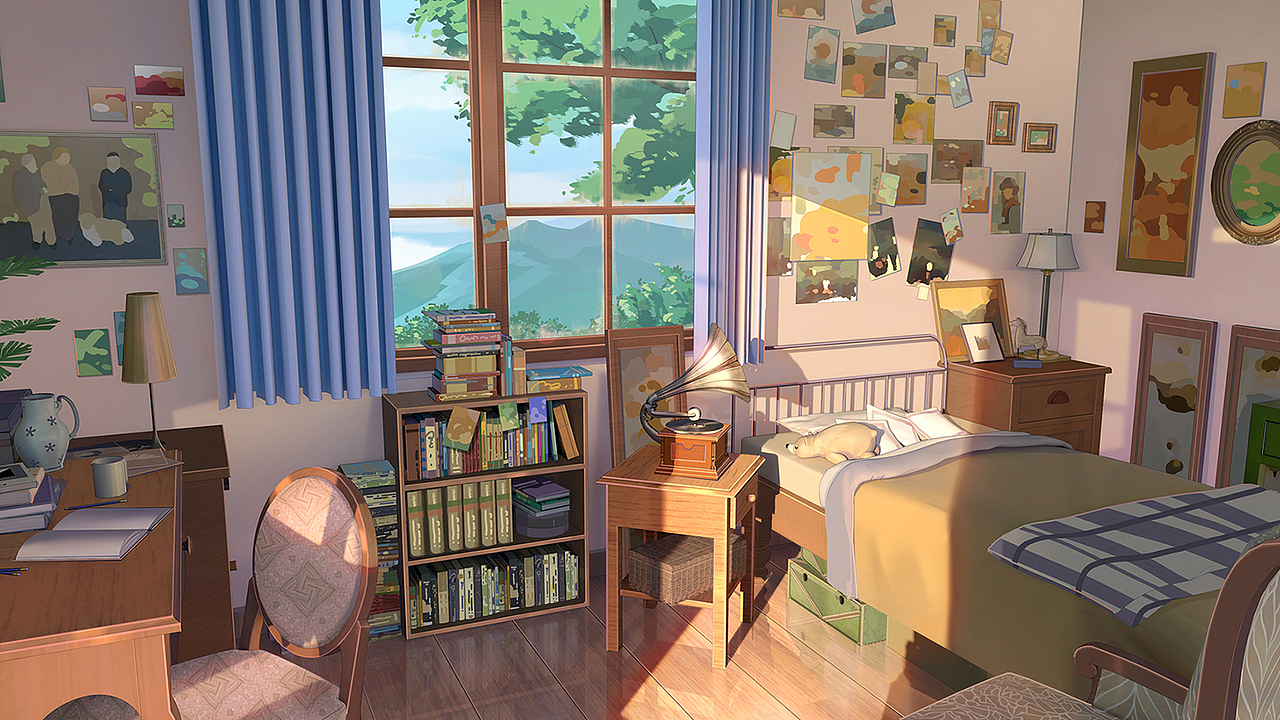 日系场景|插画|创作习作|尔尔卡啊 - 原创作品 - 站酷 (zcool)