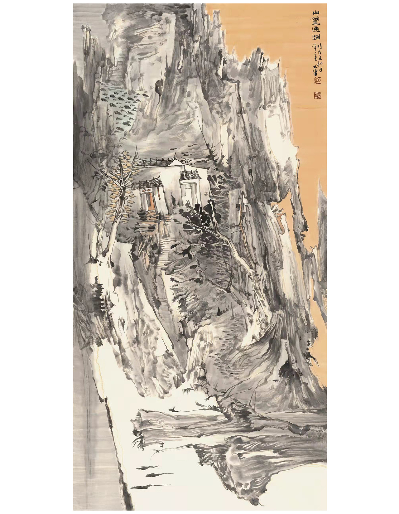 肖大平山水画新作抢先看|纯艺术|绘画|书画经纪人 - 原创作品 - 站酷