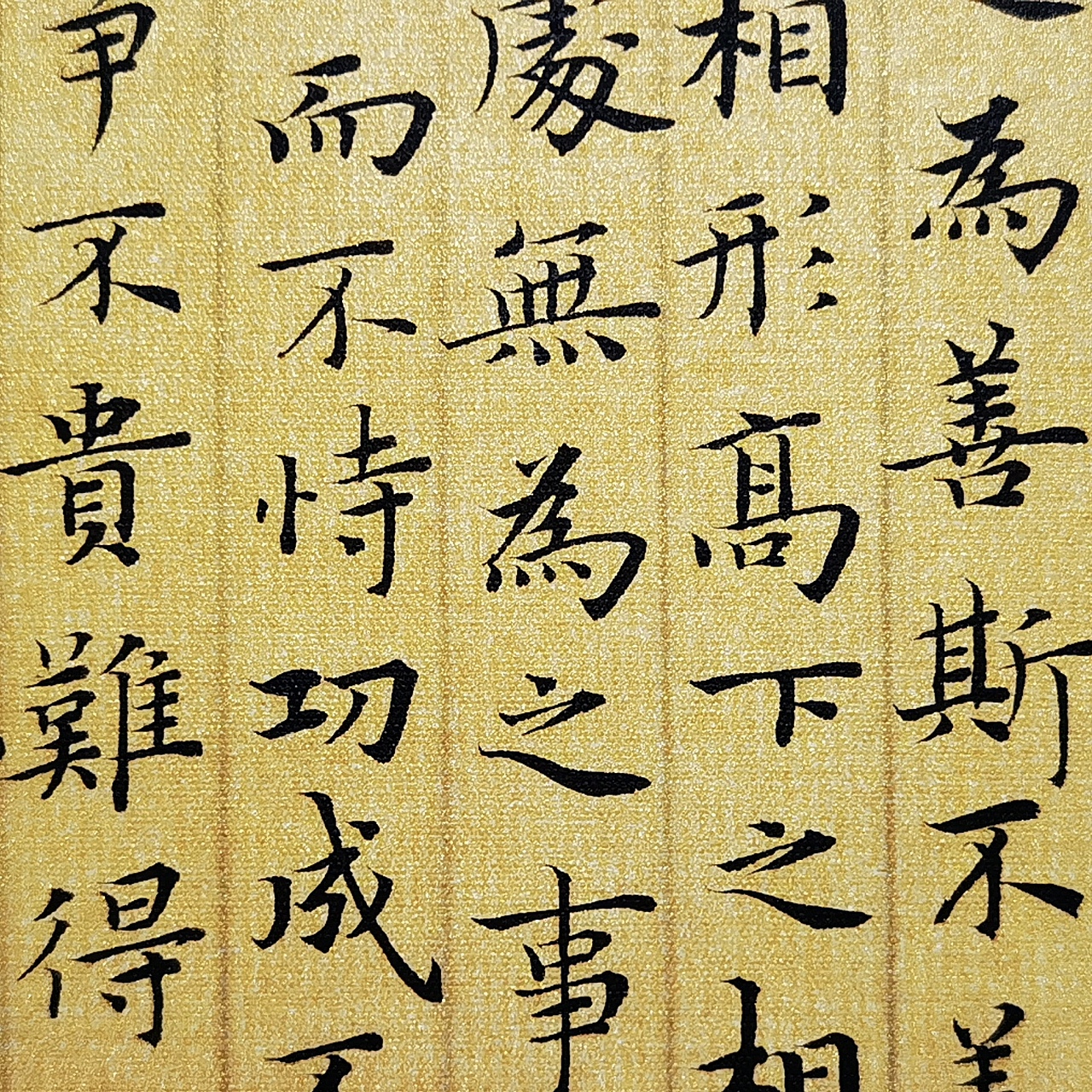 仰颐堂小楷字课 二 临摹元代赵孟頫 老子《道德经》