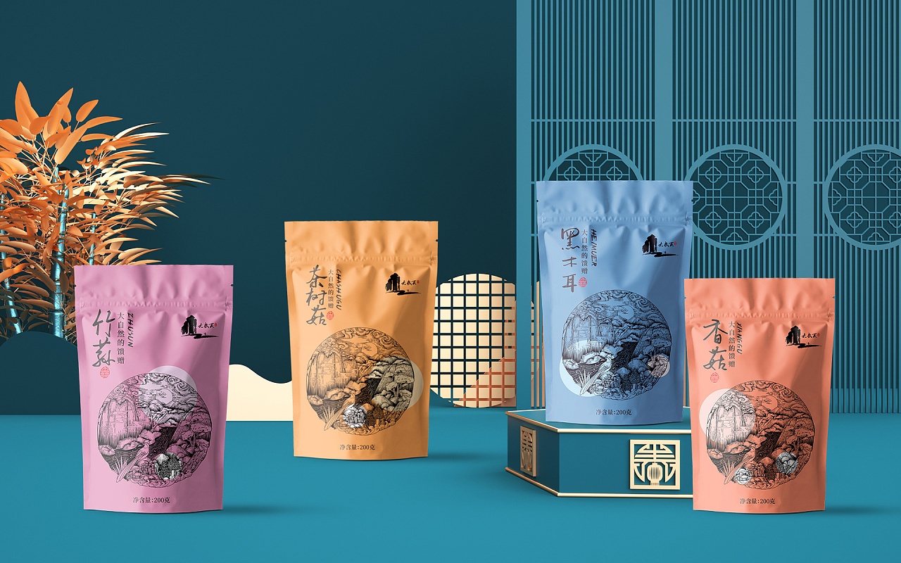 山珍有礼山珍包装