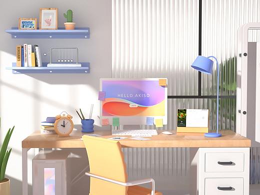 清新3D动态视频