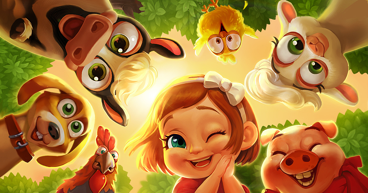 Happy Acres小女孩