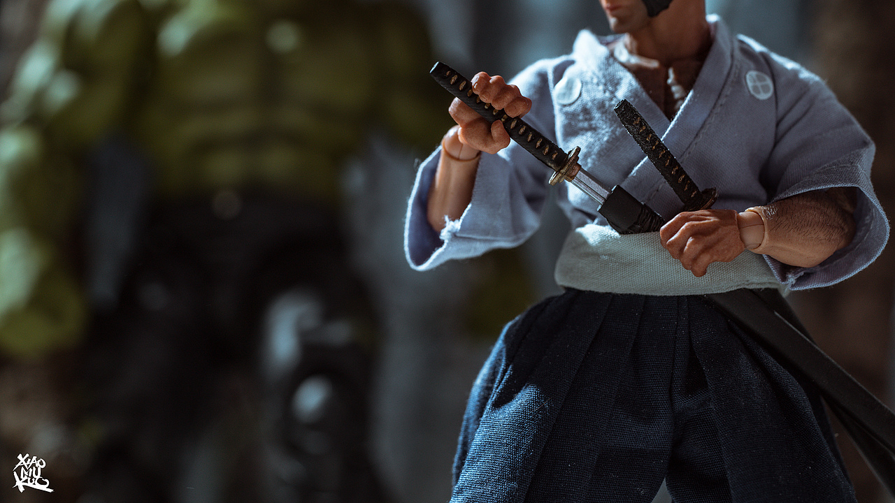 玩具摄影 mezco 武士金刚狼（附带实景拍摄花絮）（图ZMTQ0MDU2MTk2） - 风光摄影 - 站酷设计师玩具人小木原创素材 - 站酷ZCOOL