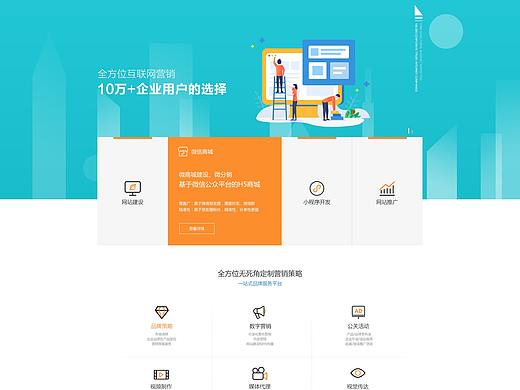 互联网公司的网站