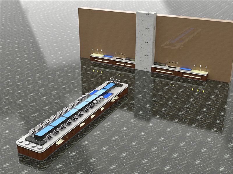 食堂自助打菜台 自助取餐台定制 自助餐台厂家制作