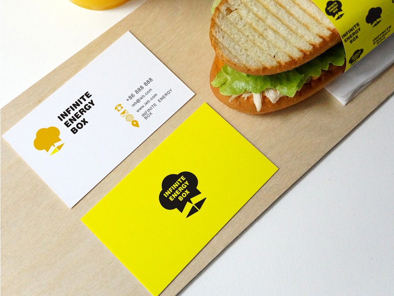 Infinite energy box/能力总动员 LOGO