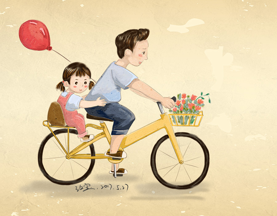 亲子活动一整套（图ZODE0NTU0NTI=） - 商业插画 - 站酷设计师改改画画原创素材 - 站酷ZCOOL