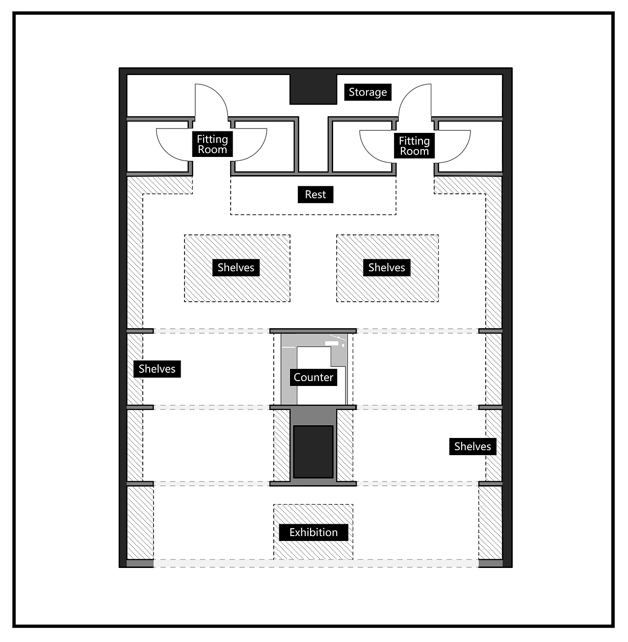 内外重庆新光天地实体店