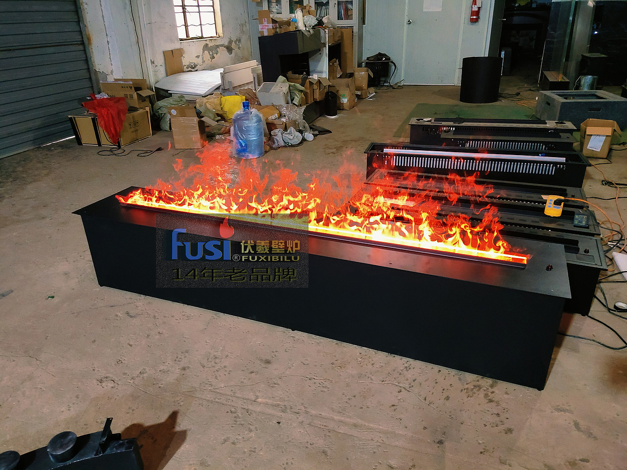 广场篝火草坪火盆户外火盆防水壁炉火焰灯能淋雨壁炉