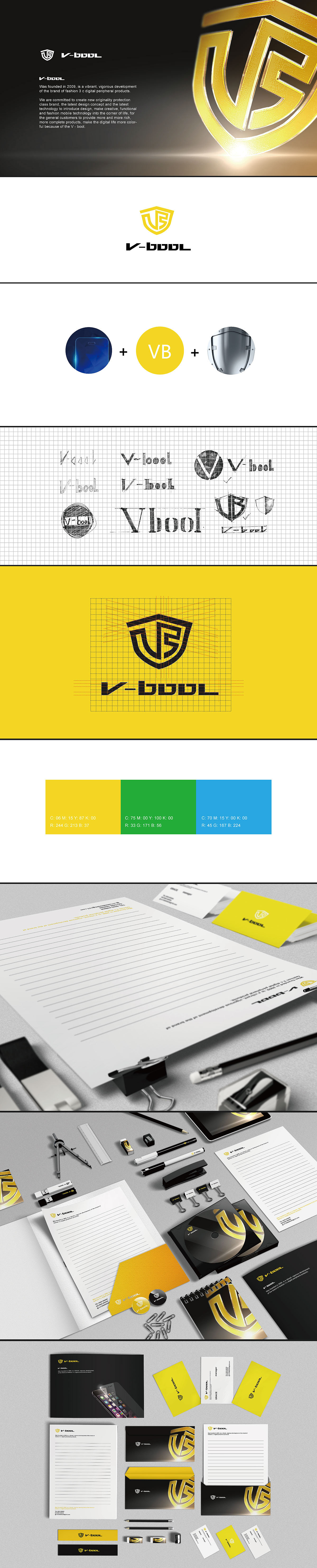 V-bool品牌logo设计（图ZMjY4ODg2NzI=） - Logo - 站酷设计师大仙貝原创素材 - 站酷ZCOOL