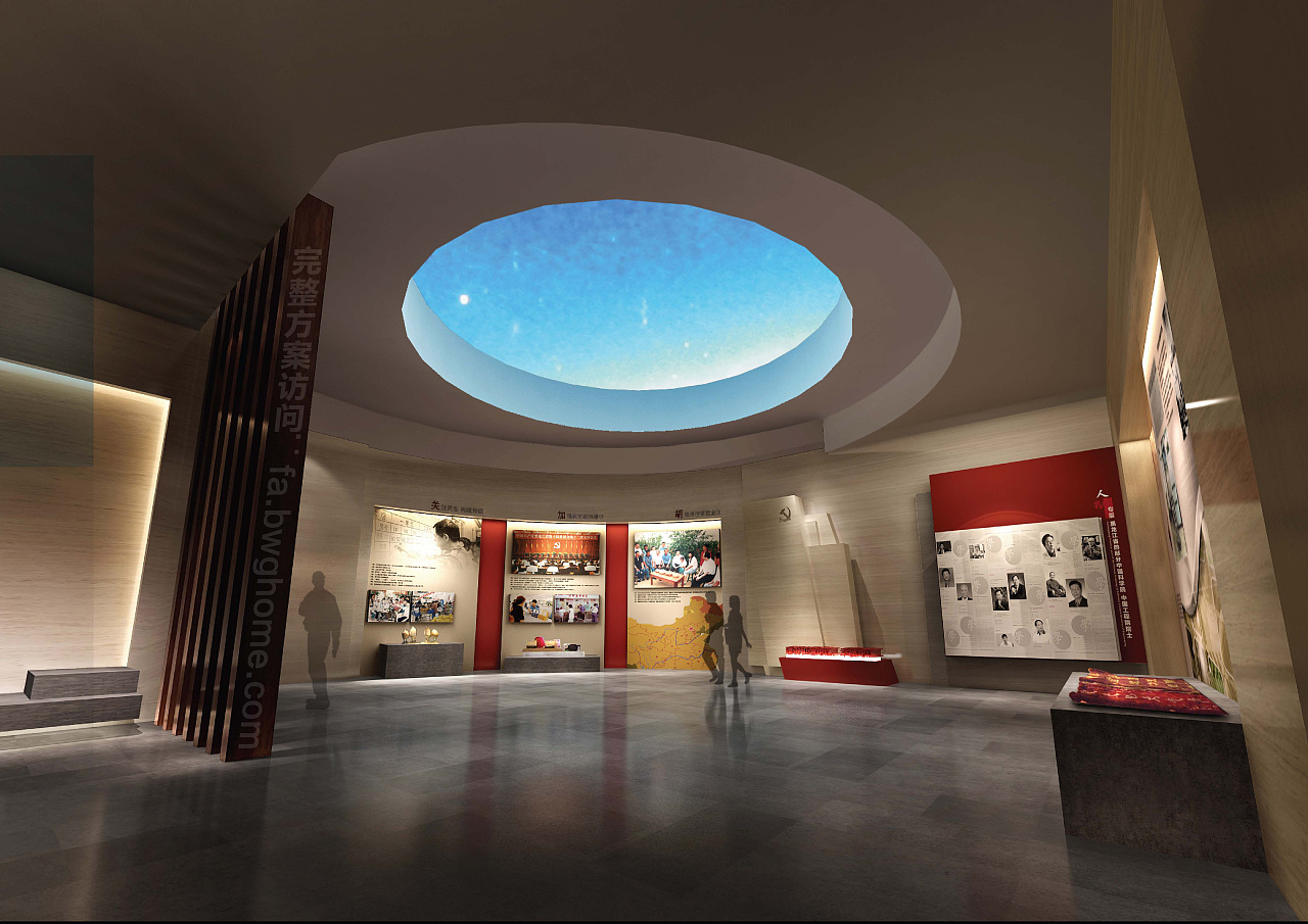 历史博物馆展厅设计|空间|室内设计|风与叶子123 - 原创作品 - 站酷 (ZCOOL)