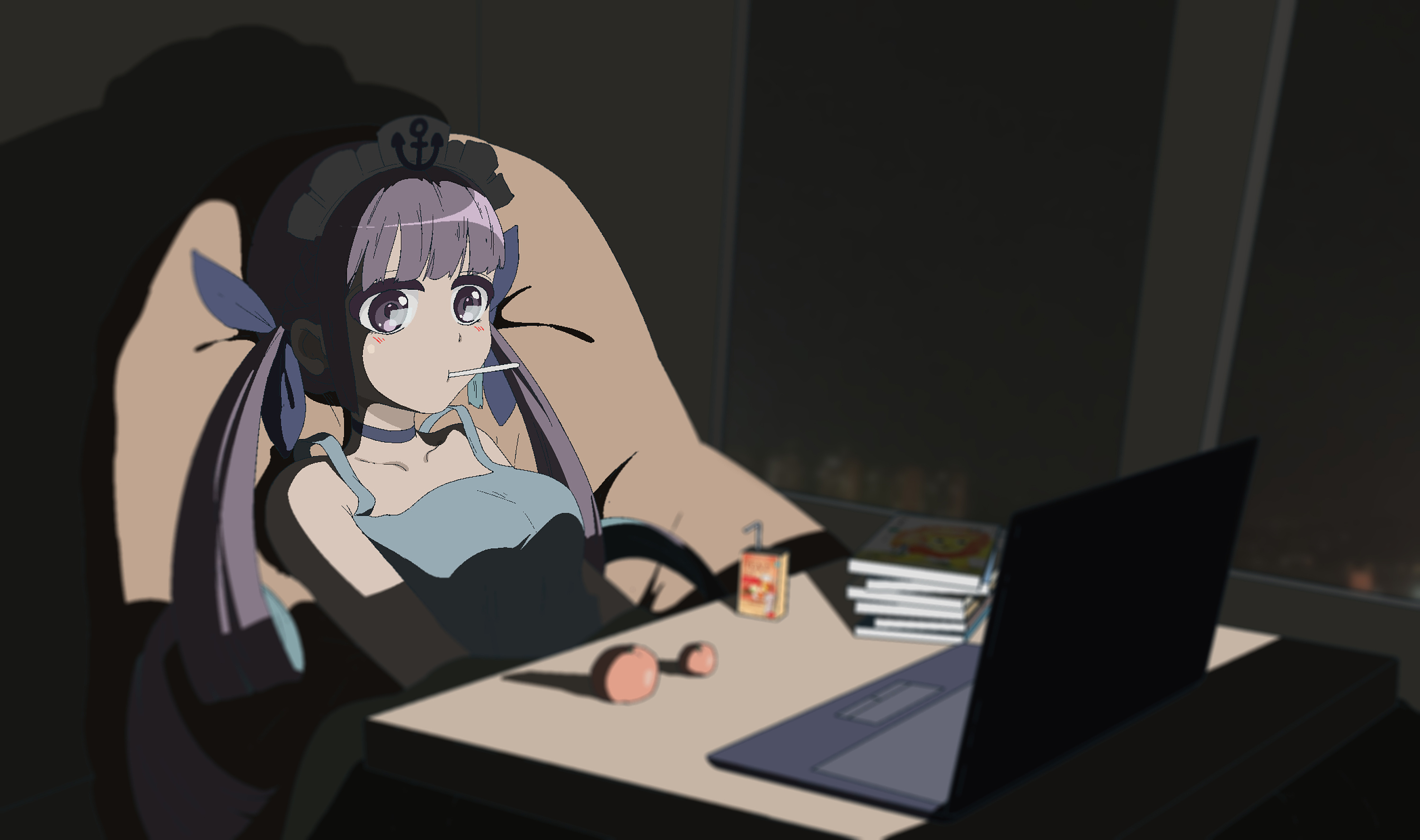 神乐mea和凑阿库娅二创