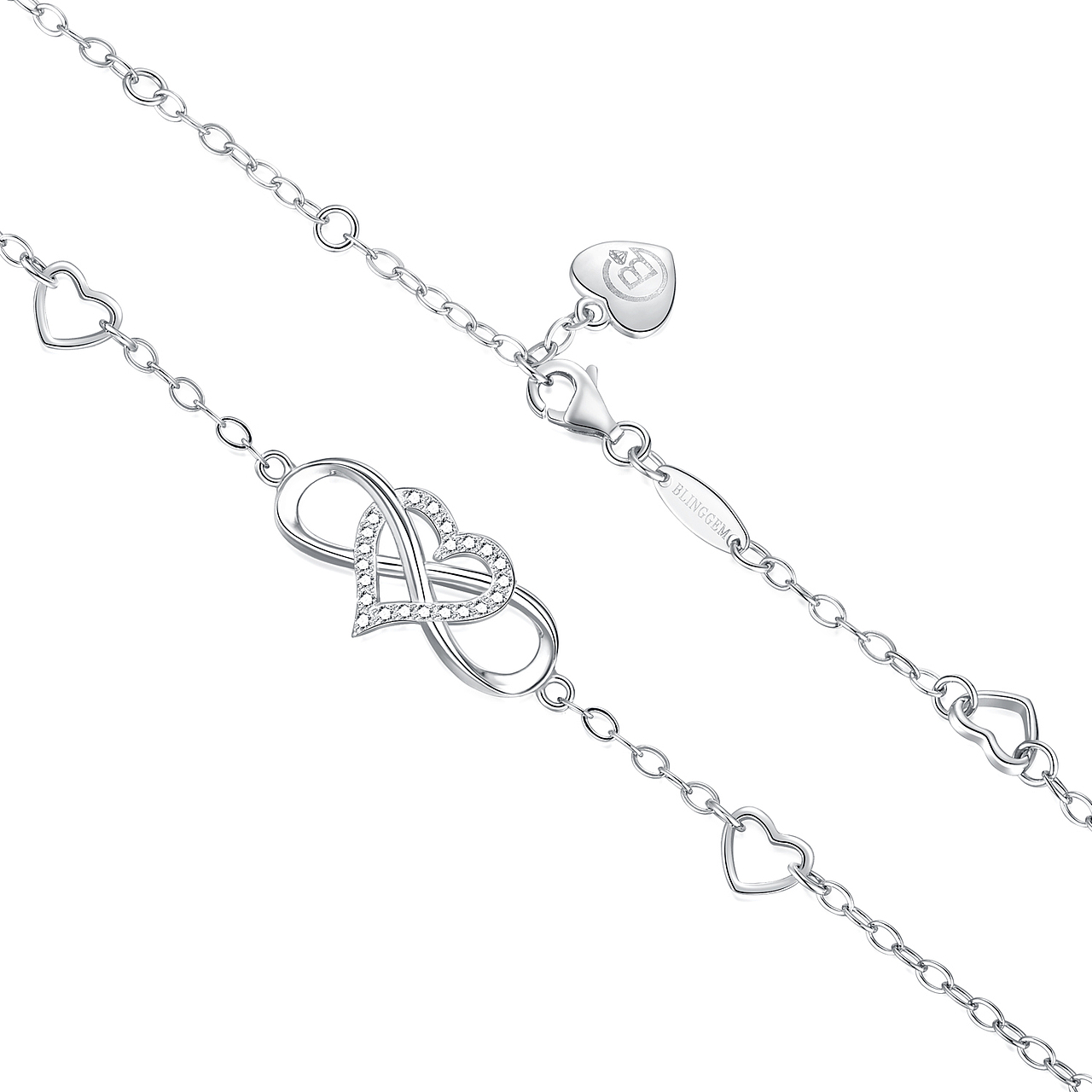 项链白底场景图