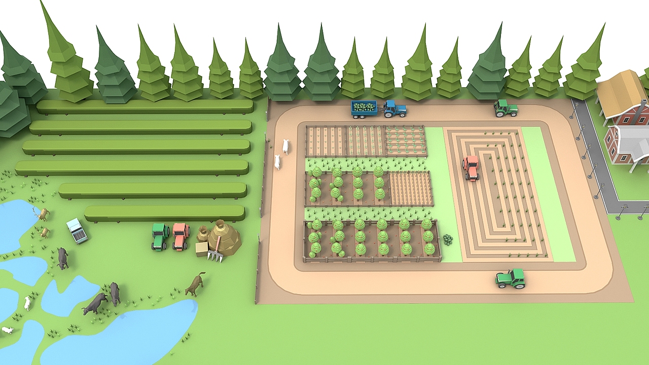 "生态圈"|三维|场景|ooooor设计工作室_原创作品-站酷(zcool)