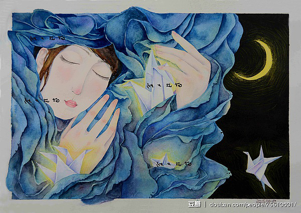 陈大花花原创水彩插画合集1