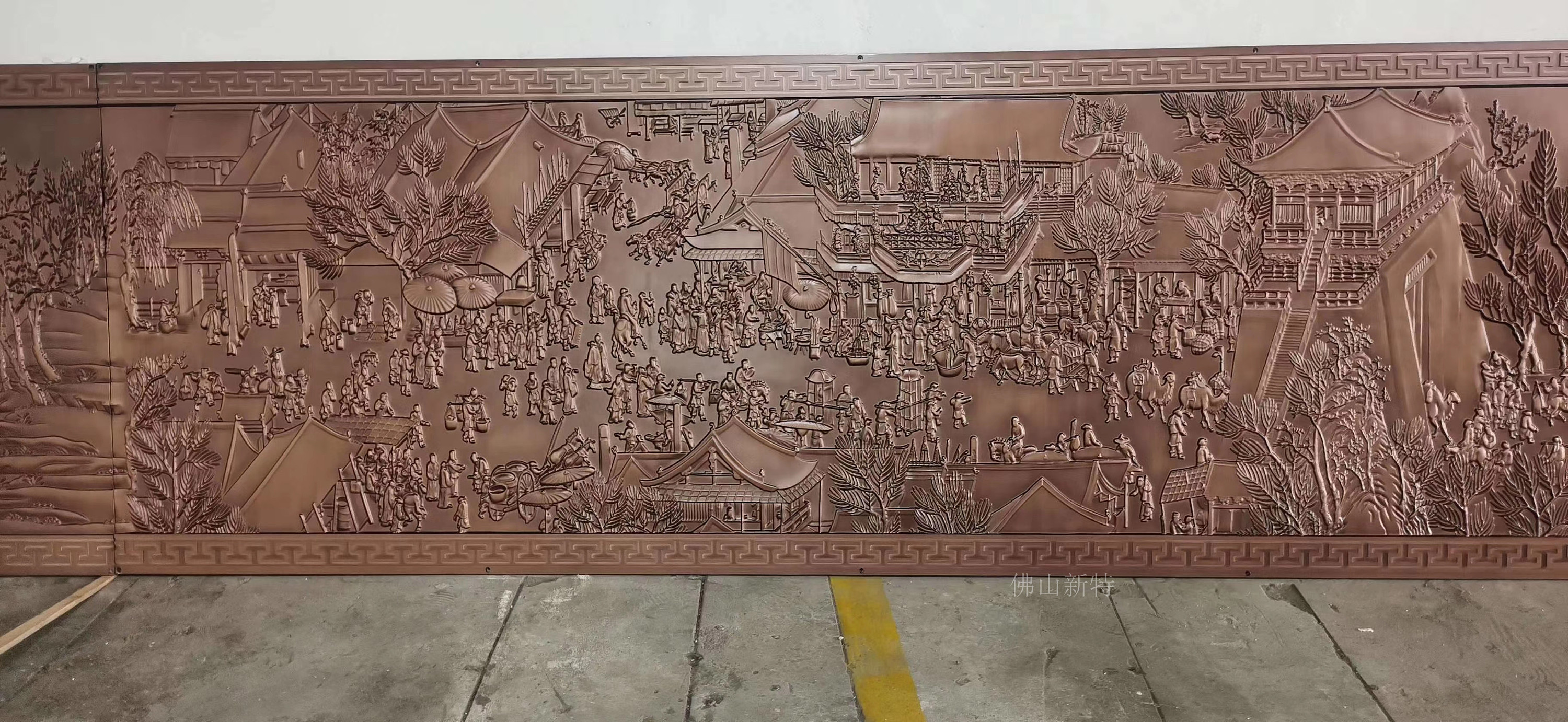 铝镀铜浮雕壁画这样设计太聪明了|工业/产品|其他工业/产品|z43926661