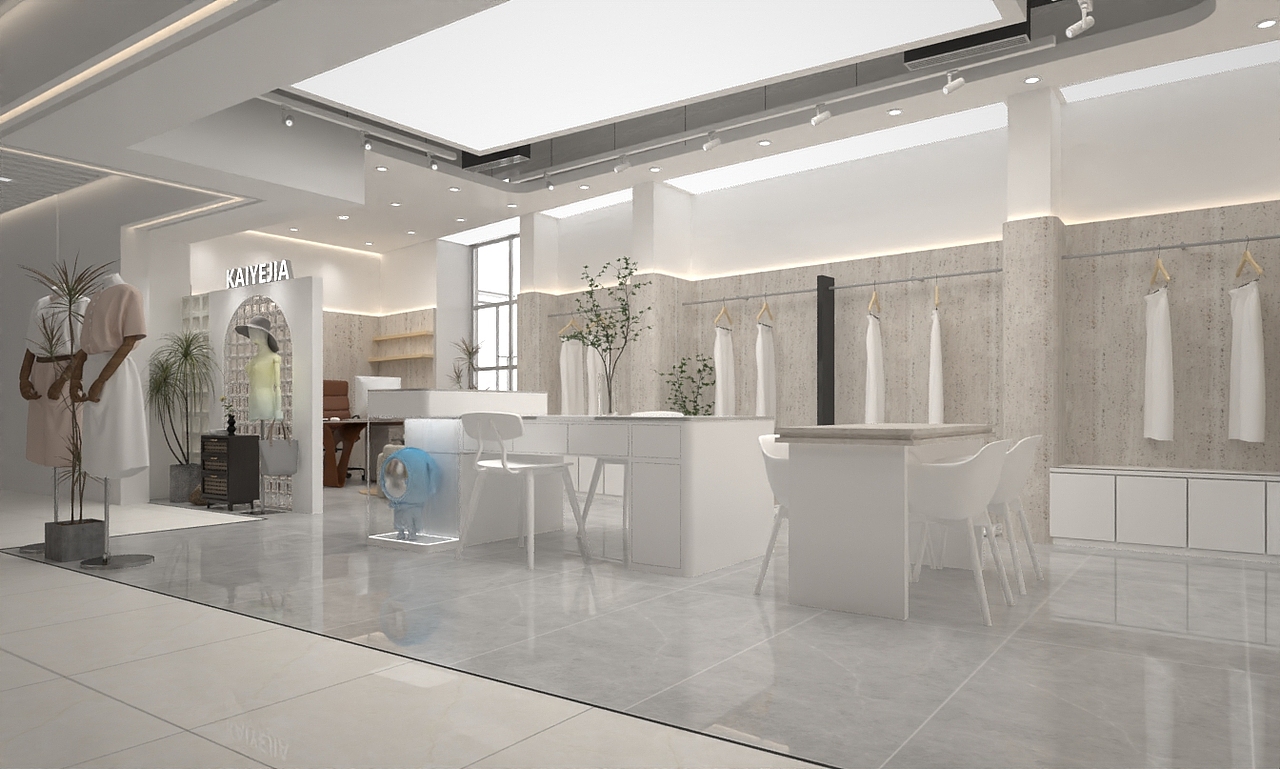 纺织,面料,服装,服装店,店铺,门头,展示