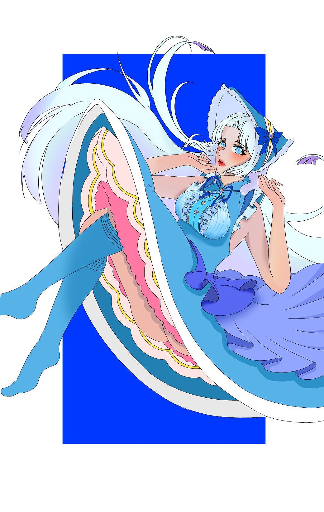 从天空坠落的洛丽塔少女