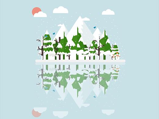 春夏秋冬（個人主頁-ZMzM2MDY0ODg=） - 其他UI - 站酷設(shè)計師一只會飛的鳥1234原創(chuàng)素材 - 站酷ZCOOL