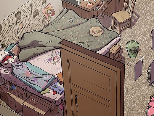 90年代南方小镇室内场景练习