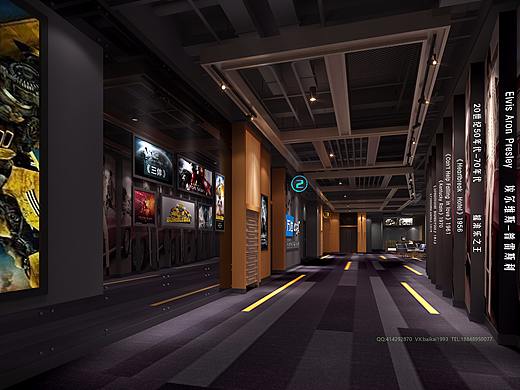 一套影院大堂（個人主頁-ZMzczMzMzOTY=） - 家裝設計 - 站酷設計師starryZzz原創(chuàng)素材 - 站酷ZCOOL