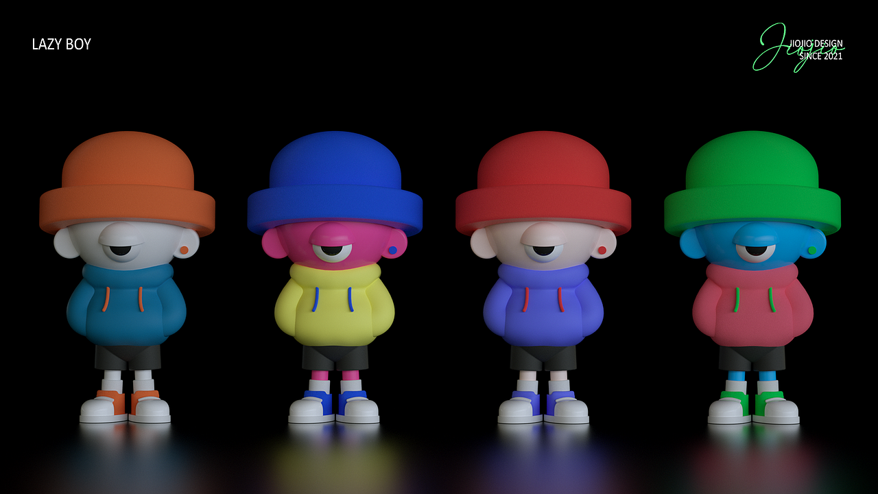 《LAZY BOY》个人IP作品集