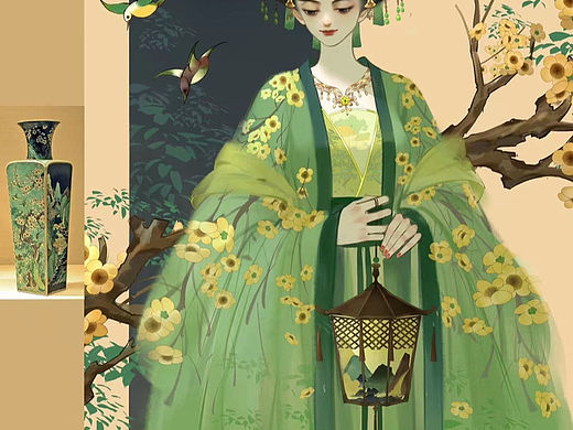 今天的小姐姐（个人主页-ZNjU1MzI0MzY=） - 商业插画 - 站酷设计师画痨Easy原创素材 - 站酷ZCOOL