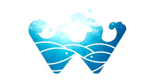 北京漫步水族logo设计 | Beijing Wandering Aquarium logo（图ZMTIxNjY1MTI=） - Logo - 站酷设计师会飞的辉原创素材 - 站酷ZCOOL