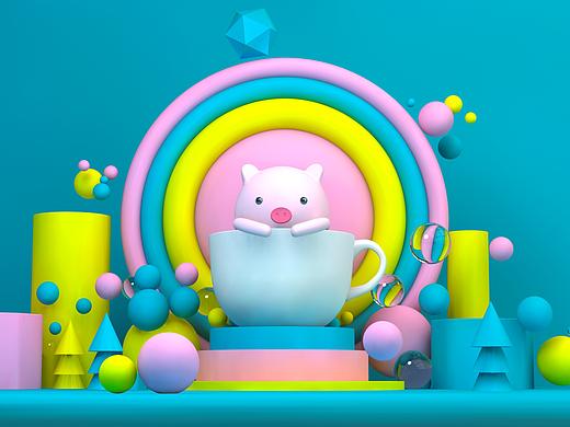 小猪场景