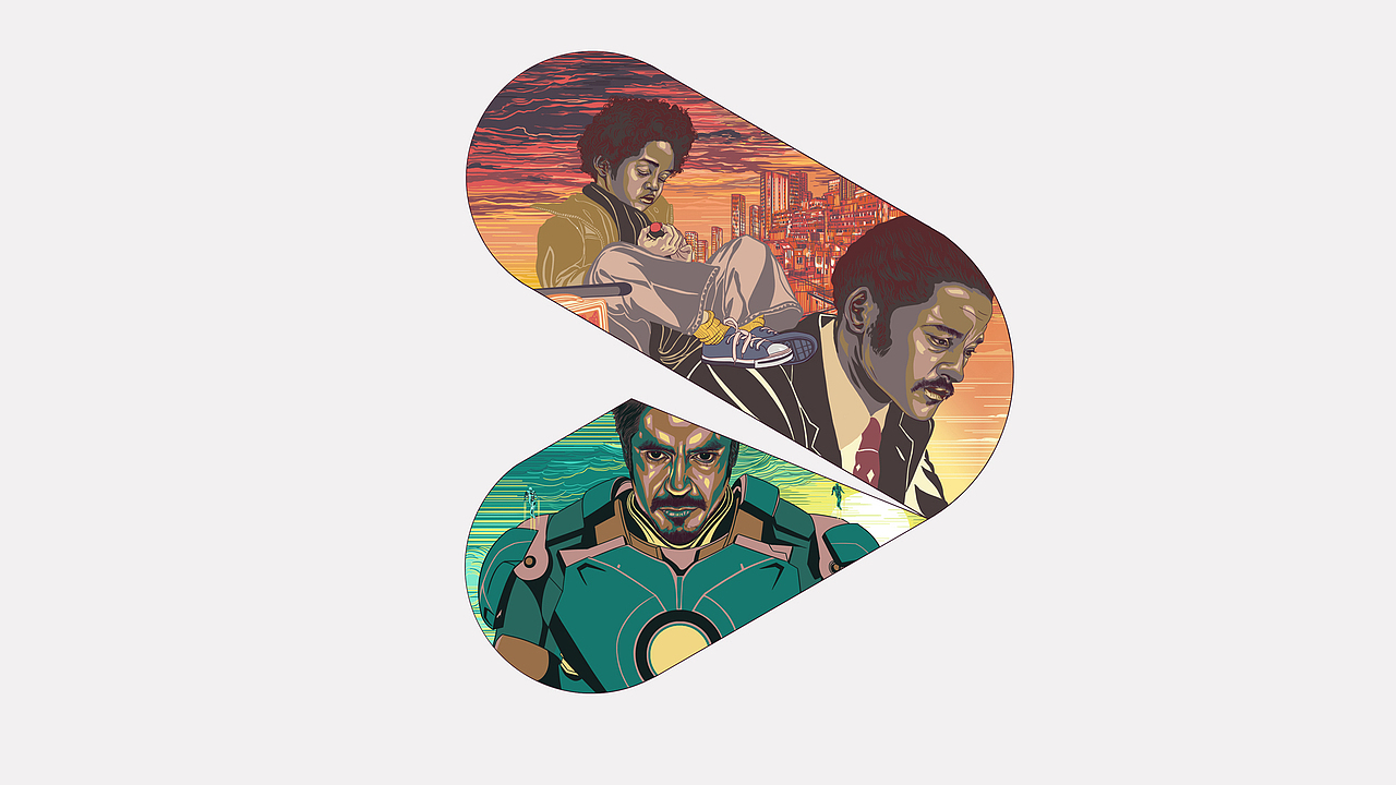 画了一组 logo的插画延伸