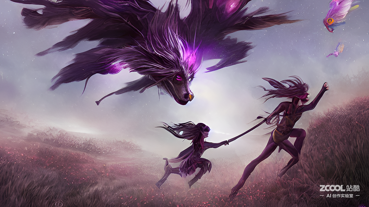 #AI创作实验室#暗柳萧萧，飞星冉冉（图ZMzIwOTgzNzY0） - AI作品 - 站酷设计师峰峰学设计原创素材 - 站酷ZCOOL