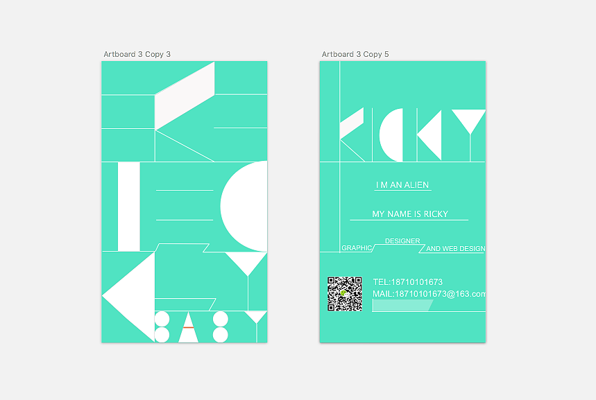 自己给自己设计的名片（图ZNTE4ODMzNDA=） - Logo - 站酷设计师rickybaby1原创素材 - 站酷ZCOOL