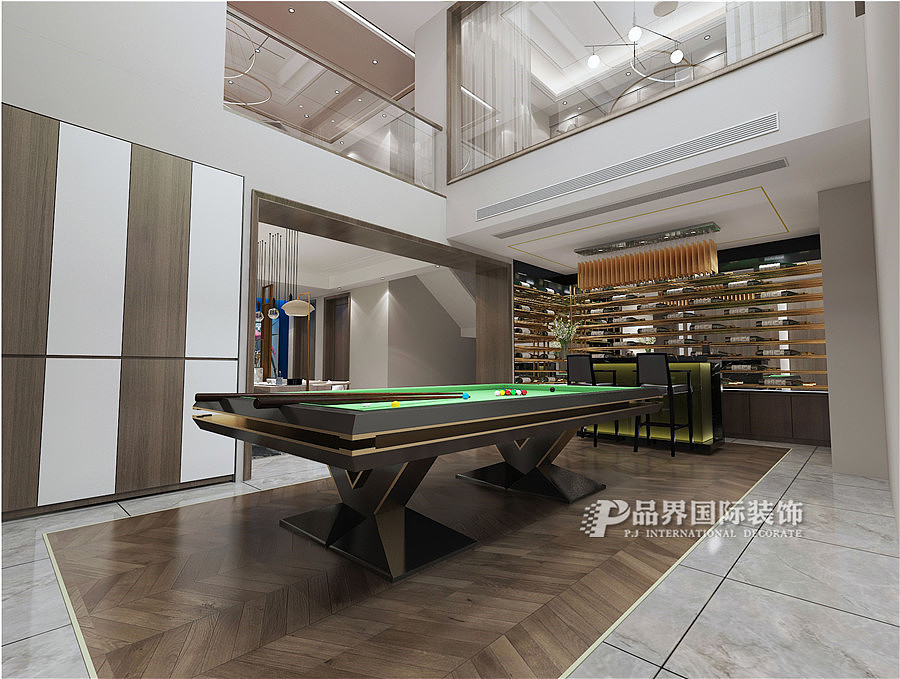 康桥悦榕园185平下叠洋房装修效果图设计·品界（图ZMTc3NjUyOTA0） - 家装设计 - 站酷设计师小曹设计原创素材 - 站酷ZCOOL