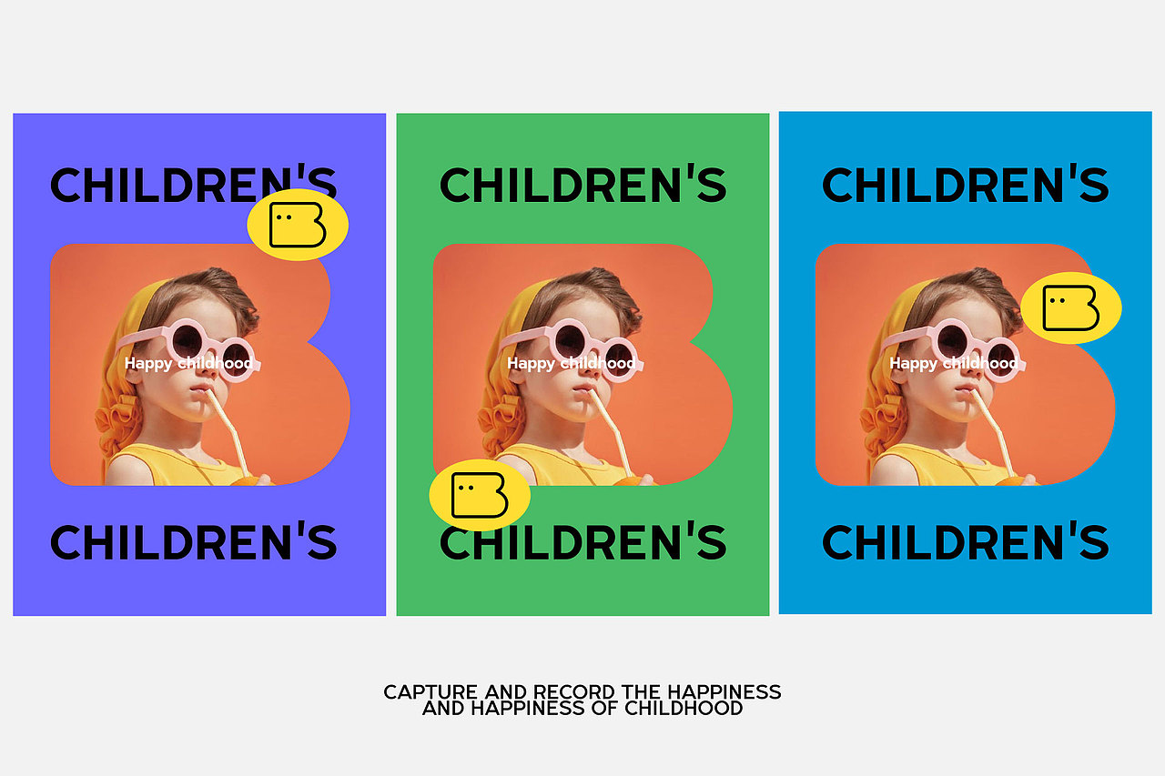 beephoto儿童摄影品牌视觉（图ZMjg1MTg0MzQw） - 品牌 - 站酷设计师YANDESIGN颜娜原创素材 - 站酷ZCOOL