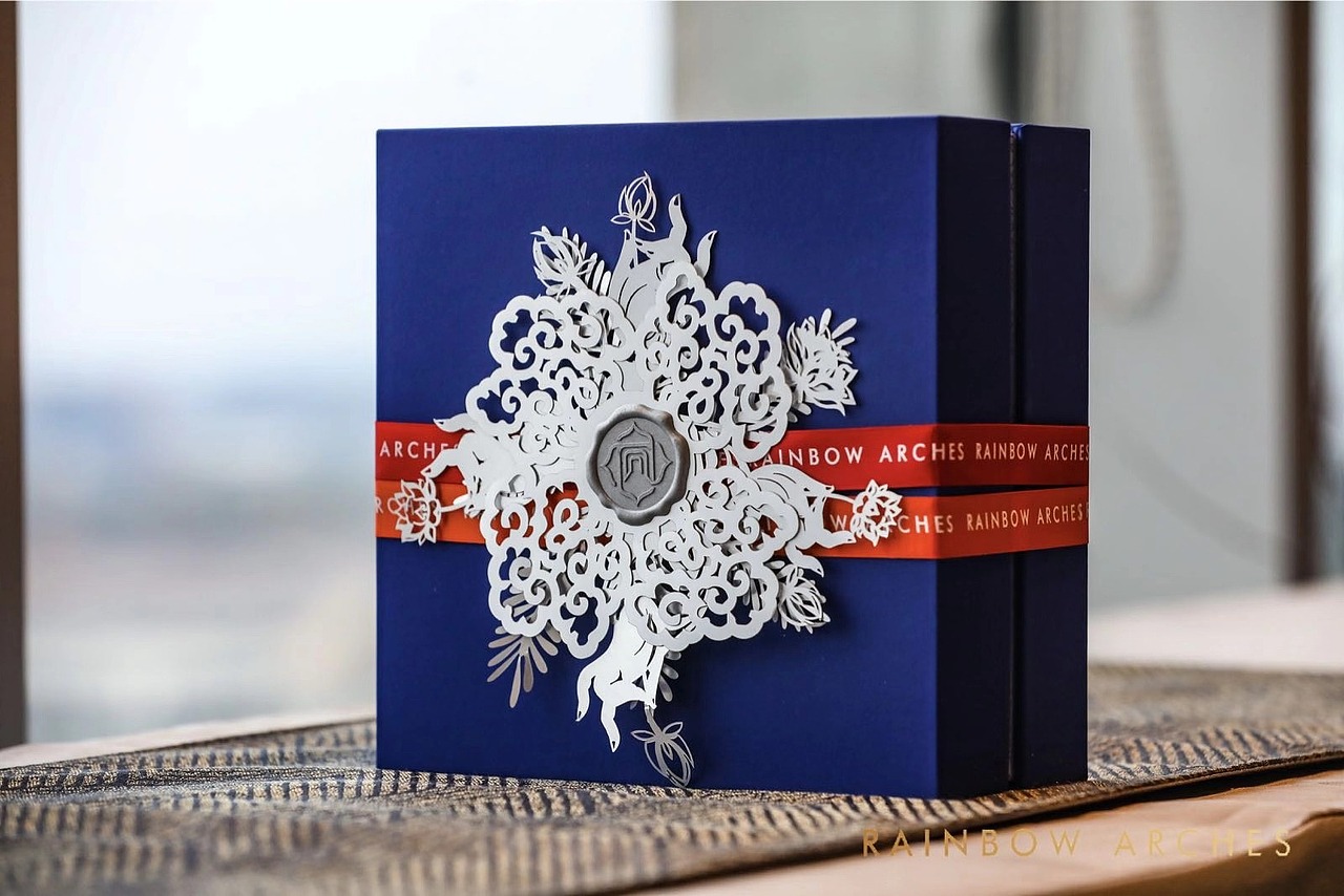 RAINBOW ARCHES礼盒包装礼盒设计/禅/意/荷花/祥云